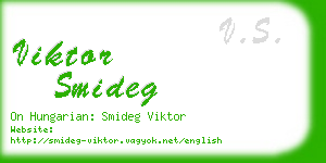 viktor smideg business card